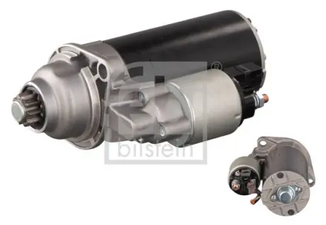 Стартер (12В, 1,8кВт) AUDI A2, A3, FORD GALAXY I, GALAXY MK I, SEAT ALHAMBRA, AROSA, CORDOBA, CORDOBA VARIO, CORDOBA VARIO/KOMBI, IBIZA II, IBIZA III, LEON, TOLEDO I, TOLEDO II 1.4D-2.3 08.88-12.10 FEBI 101570