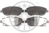 Гальмівні колодки дискові OPTIMAL BP-12551 (фото 1)