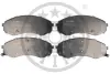 Гальмівні колодки дискові OPTIMAL BP-12281 (фото 1)