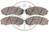 Гальмівні колодки дискові OPTIMAL BP-12281 (фото 2)