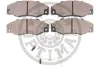 Гальмівні колодки дискові OPTIMAL BP-09446 (фото 2)