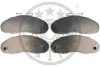 Гальмівні колодки дискові OPTIMAL BP-12005 (фото 1)