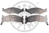 Гальмівні колодки дискові OPTIMAL BP-10086 (фото 1)