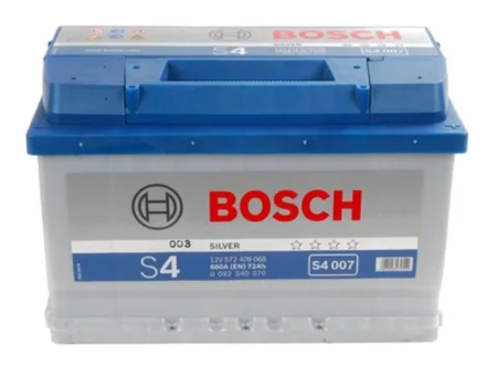 Аккумулятор 6 CT-72-R S4 Silver 0092S40070 BOSCH DSC0092S40070