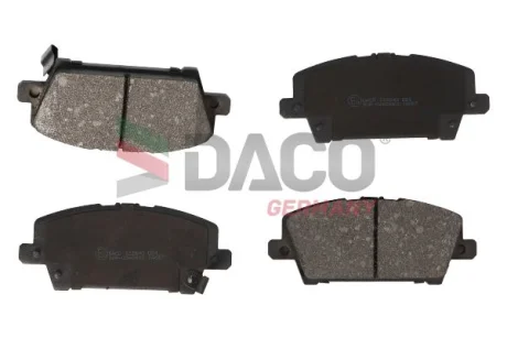 Комплект гальмівних колодок передній DACO 322640