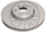 Диск гальмівний (передній) BMW 5 (G30/F90)/7 (G11/G12) 15- (348x36) (R) PRO+ OPTIMAL BS9366HC (фото 1)