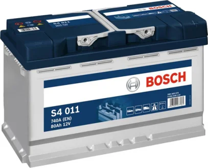 Аккумулятор 6 CT-80-R S4 Silver 0092S40110 BOSCH DSC0092S40110