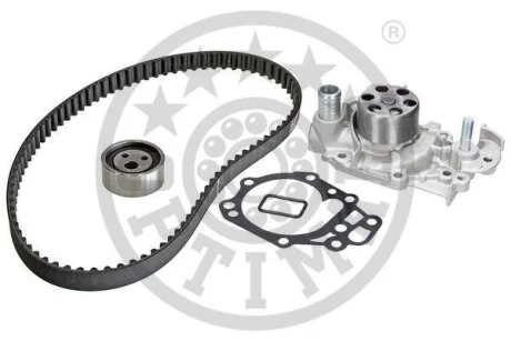 Комплект ГРМ + помпа Renault Kangoo 11.2/BiFuel 97- (D7F), 43/44kw OPTIMAL SK1081AQ2