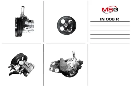 Насос ГУР відновлений Infiniti FX/QX70 08-17 Rebuilding MSG IN008R
