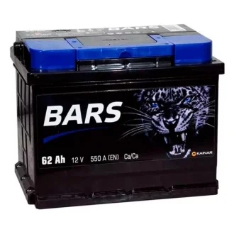 Автомобильный аккумулятор 6СТ-62 АзЕ BARS 062271