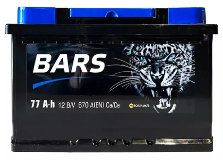 Автомобильный аккумулятор 6СТ-77Ah АзЕ 670А (EN) BARS 077 270