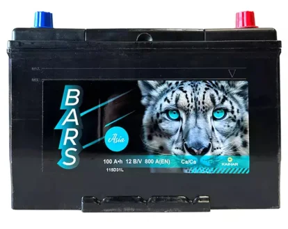 Автомобильный аккумулятор 6СТ-100Ah ASIA АзЕ 800А (EN) BARS 090 140 0