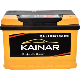 Аккумулятор 6 CT-75-R Standart+ 0752610120 KAINAR 075 261 0 120 ЖЧ
