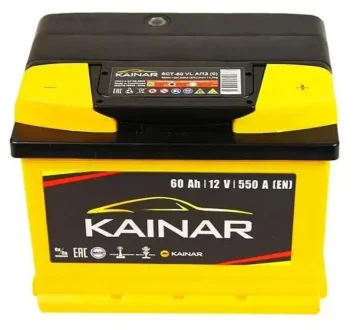 Аккумулятор Standart 60Ah Н ЭВ (-/+) 550EN 242x175x175 мм KAINAR 060 261 1 120 ЖЧ
