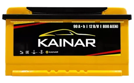 Автомобильный аккумулятор STANDART 6СТ-90Ah АзЕ 800А (EN) KAINAR 090 260