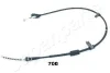 SUZUKI Трос ручн.тормоза лев./прав.Swift II 89- JAPANPARTS BC700 (фото 1)