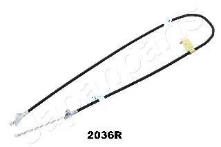 Трос ручного гальма RECZ. TOYOTA T. YARIS VERSO 1.3/1.4 D-4D/1.5 99-05 PR JAPANPARTS BC2036R
