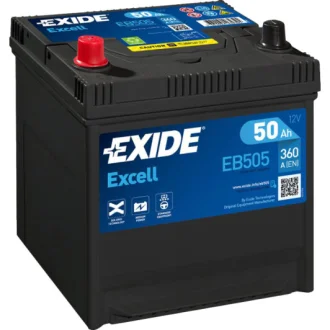 Акумуляторна батарея 50Ah/360A (200x173x222/+L/B0) Excell (Азія) EXIDE DSC_EB505