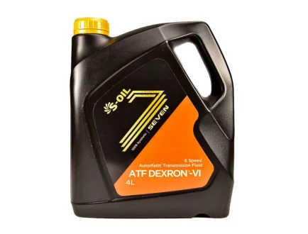 Трансмиссионное масло SEVEN ATF DEXRON VI синтетическое 4 л S-OIL SDEXVI4