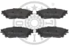 Гальмівні колодки дискові OPTIMAL BP-12729 (фото 1)