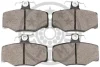 Гальмівні колодки дискові OPTIMAL BP-10175 (фото 2)