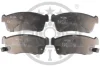Гальмівні колодки дискові OPTIMAL BP-72411 (фото 1)