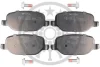 Гальмівні колодки дискові OPTIMAL BP-12320 (фото 1)