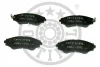Гальмівні колодки дискові OPTIMAL BP-12072 (фото 1)