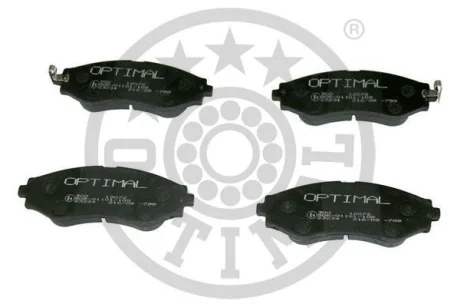 Гальмівні колодки дискові OPTIMAL BP-12072