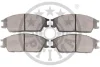 Гальмівні колодки дискові OPTIMAL BP-09451 (фото 2)