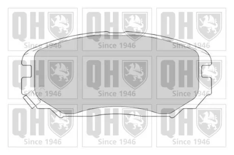 Автозапчастина QH QUINTON HAZELL BP1686