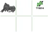 Насос ГПК з механічним приводом, новий, TOYOTA 4 RUNNER (KZN18_, VZN18_, RZN18_) 95-02,4 RUNNER (RN1 AGR AUTOAGREGAT TY9014 (фото 1)