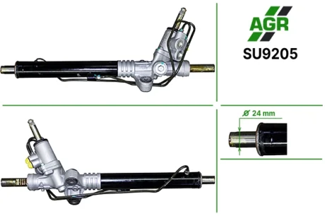 Рульова рейка з ГПК, нова, SUBARU Impreza G12 2007-,SUBARU Legacy B13 2003-2009 AGR AUTOAGREGAT SU9205