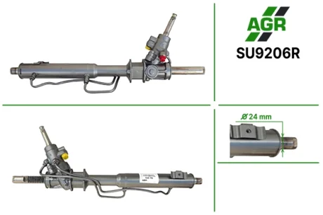 Рульова рейка з ГПК, відновлена, SUBARU Forester S10 1997-2002,SUBARU Impreza G10 1992-2002,SUBAR AGR AUTOAGREGAT SU9206R