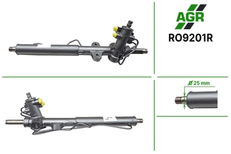 Рульова рейка з ГПК, відновлена, ROVER 25 (RF) 99-05 AGR AUTOAGREGAT RO9201R