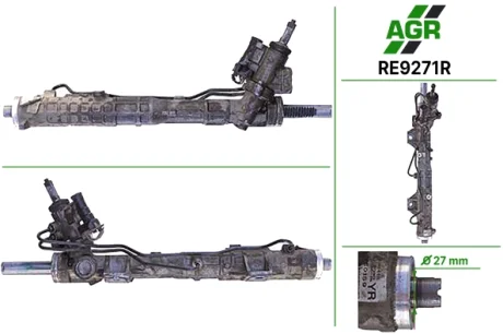 Рульова рейка з ГПК, відновлена, RENAULT LATITUDE (L70_) 10-н.в. AGR AUTOAGREGAT RE9271R