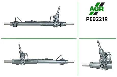 Рульова рейка з ГПК, відновлена, PEUGEOT 407 2004- 2.75 оборота AGR AUTOAGREGAT PE9221R