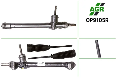 Рульова рейка без ПК, відновлена, OPEL ADAM 2012-,CORSA D 2006-,CORSA D Van 2006-,CORSA E 2014- AGR AUTOAGREGAT OP9105R