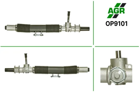 Рульова рейка без ПК, нова, DAEWOO ESPERO 91-99, DAEWOO LANOS 99-, DAEWOO NEXIA 1995- AGR AUTOAGREGAT OP9101