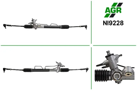 Рульова рейка з ГПК, нова, NISSAN ALMERA Classic (B10) 06- AGR AUTOAGREGAT NI9228