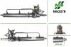 Рульова рейка з ГПК, відновлена, NISSAN MAXIMA QX (A32) 94-00 AGR AUTOAGREGAT NI9207R (фото 1)