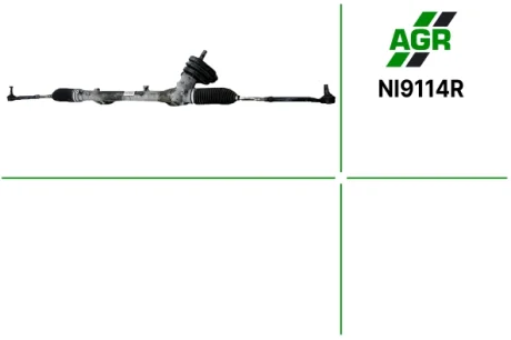 Рульова рейка без ПК, відновлена, NISSAN TIIDA 2014- AGR AUTOAGREGAT NI9114R