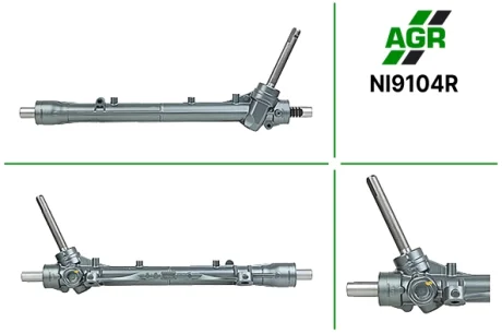 Рульова рейка без ПК, відновлена, NISSAN NOTE (E11) 06-, NISSA MICRA III (K12) 2003- AGR AUTOAGREGAT NI9104R