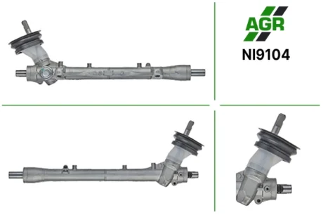 Рульова рейка без ПК, нова, NISSAN NOTE (E11) 2006-2014,NISSA MICRA III (K12) 2008-2010 AGR AUTOAGREGAT NI9104