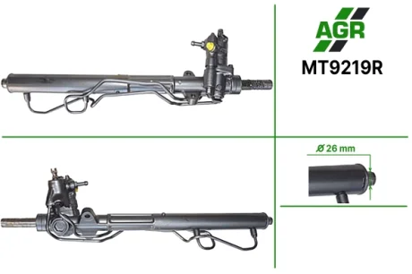 Рульова рейка з ГПК, відновлена, MITSUBISHI GALANT 92-96 AGR AUTOAGREGAT MT9219R