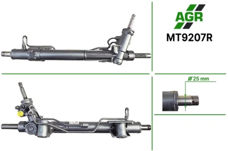 Рульова рейка з ГПК, відновлена, MITSUBISHI Outlander 2007-,MITSUBISHI Lancer 2007-, CITROEN C-Cr AGR AUTOAGREGAT MT9207R
