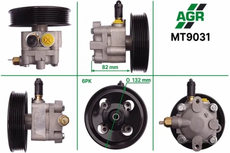 Насос ГПК з механічним приводом, новий, MITSUBISHI L200 05-,L200 SPORTERO 05-,MITSUBISHI PAJERO/MO AGR AUTOAGREGAT MT9031