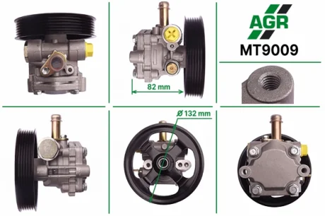 Насос ГПК з механічним приводом, новий, MITSUBISHI OUTLANDER 2003-2006 AGR AUTOAGREGAT MT9009