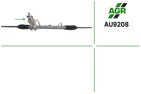 Рульова рейка з ГПК, нова, AUDI A2 (8Z0) 00-05;SEAT CORDOBA (6L2) 02-09;SKODA FABIA (6Y2) 00-08 AGR AUTOAGREGAT AU9208