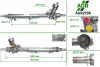 Рульова рейка з ГПК, відновлена, AUDI A6 01.97-01.05;AUDI A6 Avant 11.97-01.05 AGR AUTOAGREGAT AU9215R (фото 1)